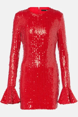 ROTATE Vestido corto con lentejuelas