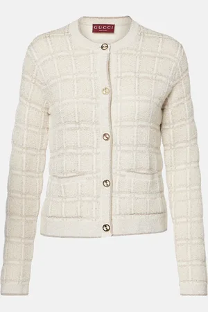 Gucci Blazer de mezcla de lana y lamé en jacquard