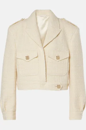 Givenchy Chaqueta cropped 4G Liquid de tweed
