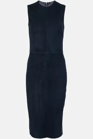 Stouls Vestido midi Eva de ante