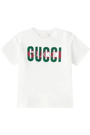 Gucci Camiseta de jersey de algodón con logo