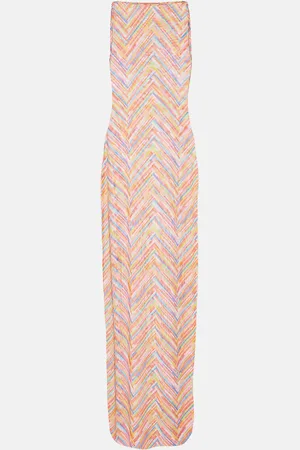 Missoni Vestido de playa en zigzag