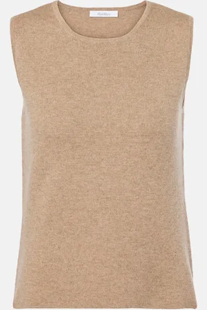 Max Mara Chaleco Fosco de lana y cachemir