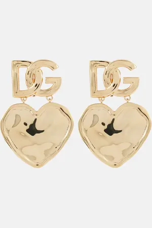 Dolce & Gabbana Pendientes de clip con DG