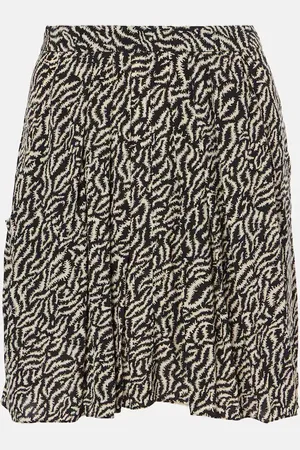 Marant Etoile Minifalda Violaine estampada