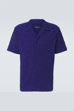 Frescobol Carioca Camisa bowling de felpa de algodón