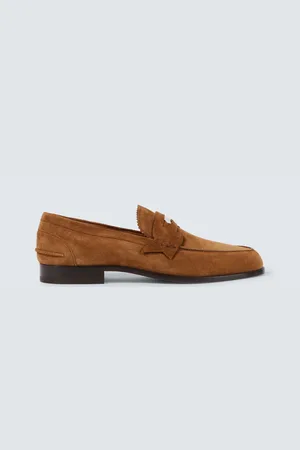 Christian Louboutin Mocasines penny de piel