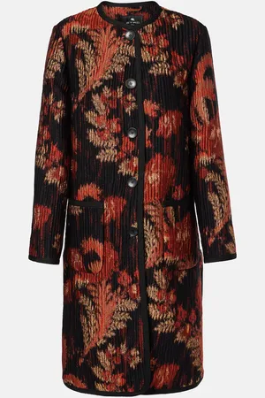 Etro Abrigo en jacquard floral