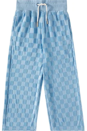 Scotch&Soda Pantalones deportivos de terciopelo a cuadros