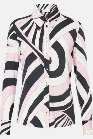 Puccini Blusa Iride de satén