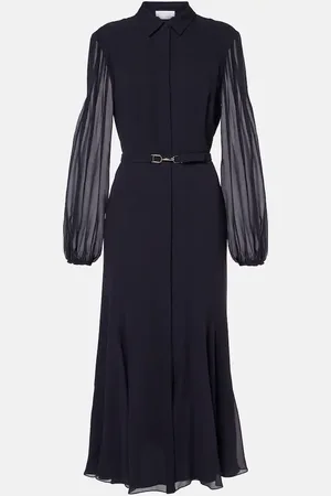 GABRIELA HEARST Vestido midi Holt de seda