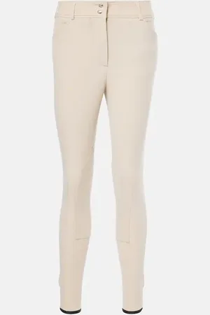 Loro Piana Pantalones slim Doris de sarga