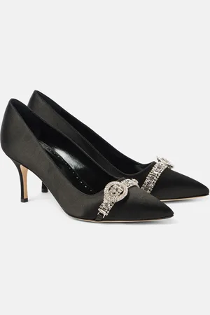 Manolo Blahnik Salones Asa 70 de satén