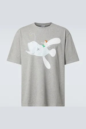 Loewe X Suna Fujita camiseta Deep Sea de algodón