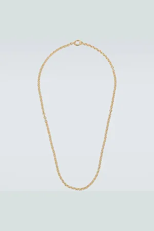 TOM WOOD Collar de cadena Ada de plata de ley bañada en oro de 18 ct
