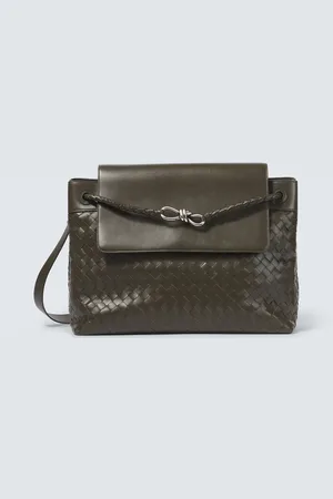 Bottega Veneta Bolso cruzado Andiamo Large de piel