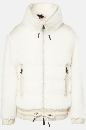 Moncler Cárdigan con borrego sintético