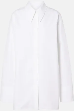 Jil Sander Camisa de popelín de algodón