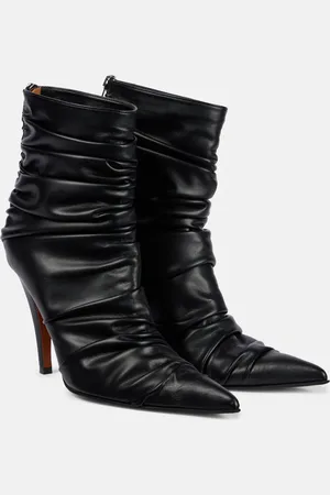 Alexander McQueen Botines fruncidos