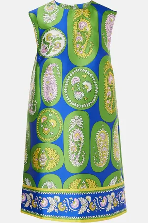 ALÉMAIS Alémais Vestido midi estampado