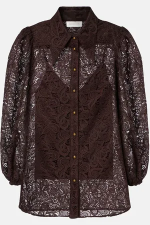 ZIMMERMANN Camisa de encaje