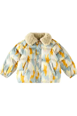 Tiny Cottons Chaqueta Camo acolchada de algodón