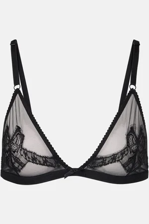Dolce & Gabbana Bralette de tul con encaje
