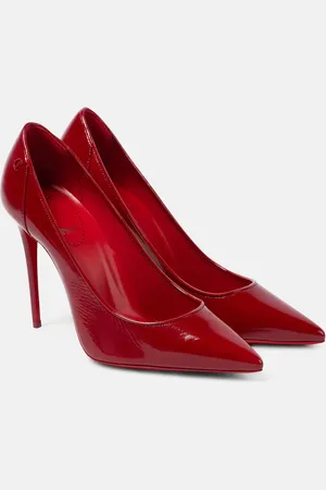 Christian Louboutin Salones Sporty Kate 100 de charol