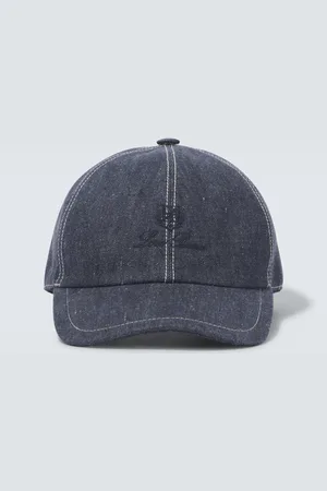 Loro Piana Gorra de denim