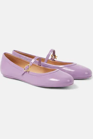 Gianvito Rossi Bailarinas Mary Jane Carla de charol