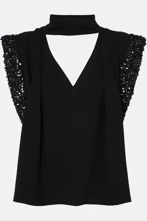 Isabel Marant Top Lenia con lentejuelas