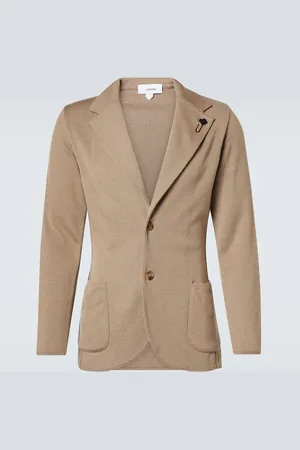 LARDINI Blazer de lana, seda y cachemir