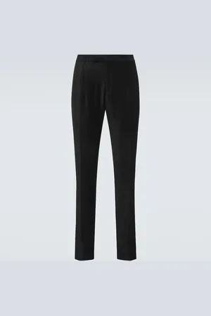 LARDINI Pantalones de esmoquin de terciopelo