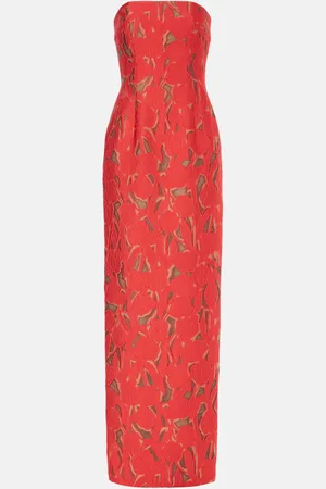 EMILIA WICKSTEAD Vestido corsé Laelia en jacquard