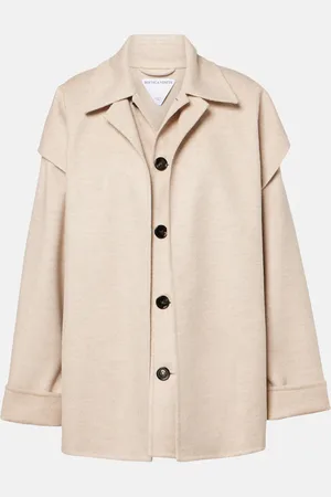 Bottega Veneta Chaqueta de lana y cachemir