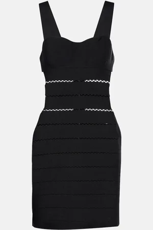 Tom Ford Vestido corto en intarsia