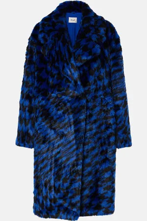 Diane von Furstenberg Abrigo de pelo sintético estampado