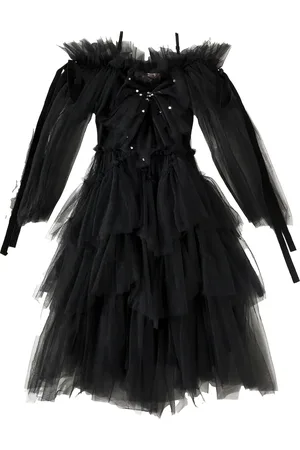 Tutu Du Monde Vestido Darkest Night de tul con lazo