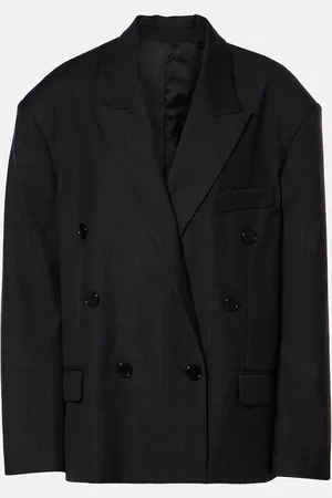 Isabel Marant Blazer cruzado Klero de mezcla de lana