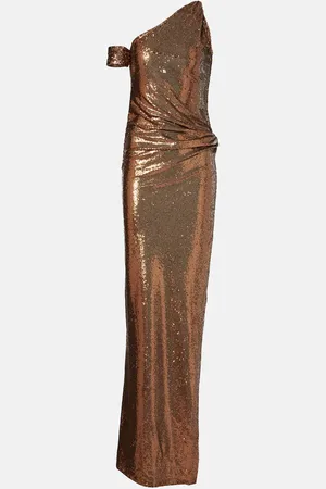 Ilkyaz Ozel Vestido de fiesta Lizette con lentejuelas
