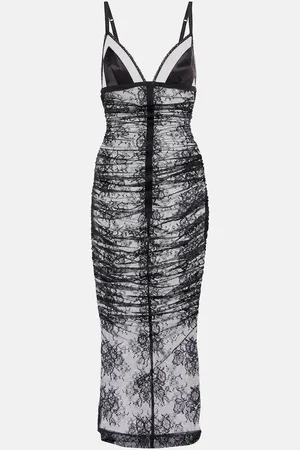 Dolce & Gabbana Vestido lencero de encaje