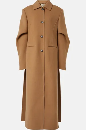 Khaite Abrigo oversized Darton de lana