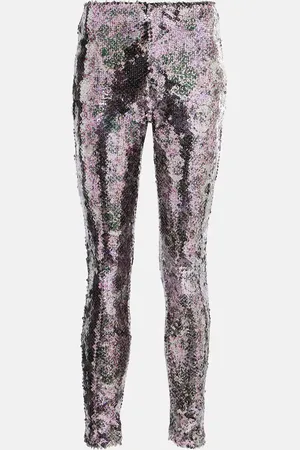 Isabel Marant Leggings Bella con lentejuelas