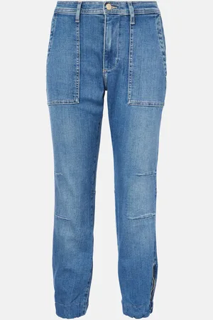 7 for all Mankind Jeans rectos de tiro alto