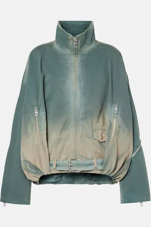 Loewe Chaqueta Balloon de gabardina de algodón