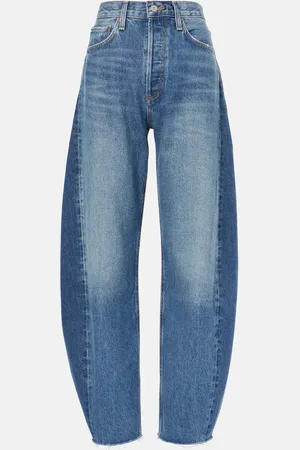 AGOLDE Jeans barrel fit Luna de tiro alto