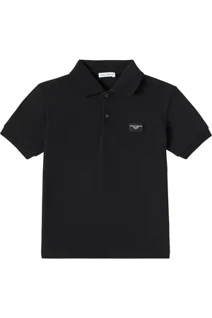 Dolce & Gabbana Polo de piqué de algodón