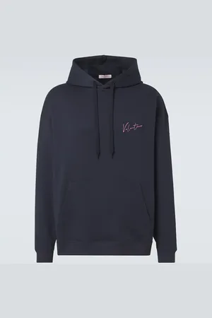 VALENTINO Sudadera con capucha mezcla de algodón