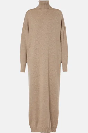 Brunello Cucinelli Vestido midi de cachemir