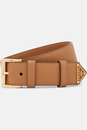 Prada Cinturón de piel saffiano